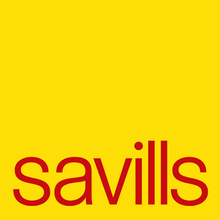 Savills Property Services logo — Platinum Hospitality corporate catering client